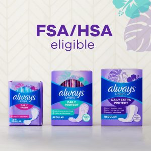 Always Daily Protect Liners, Long , Unscented